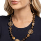 Contemplative Chic - Brown necklace