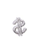 Raking in the Bling - White brooch
