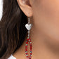 Treasured Teardrops - Red earrings