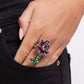 Boutonniere Bling - Pink ring
