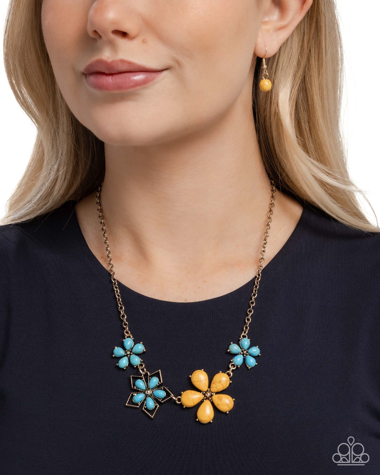 Behold the Bloom - Yellow necklace