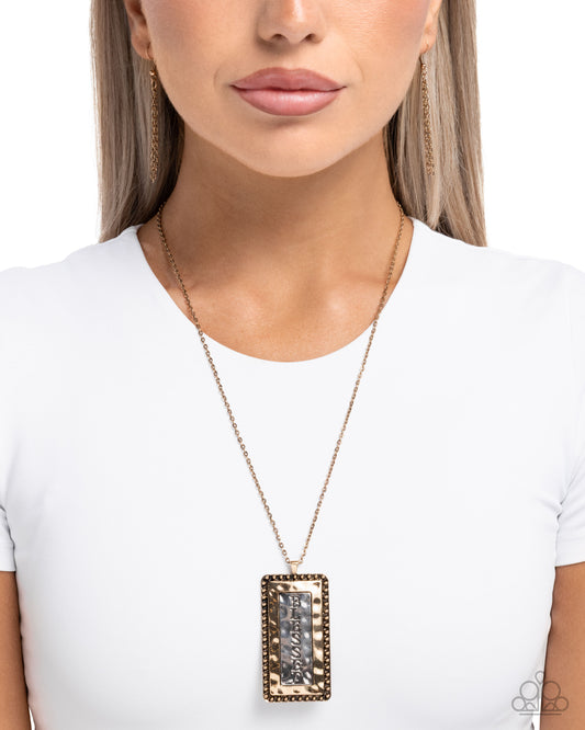 Bountifully Blessed - Gold necklace -coming soon