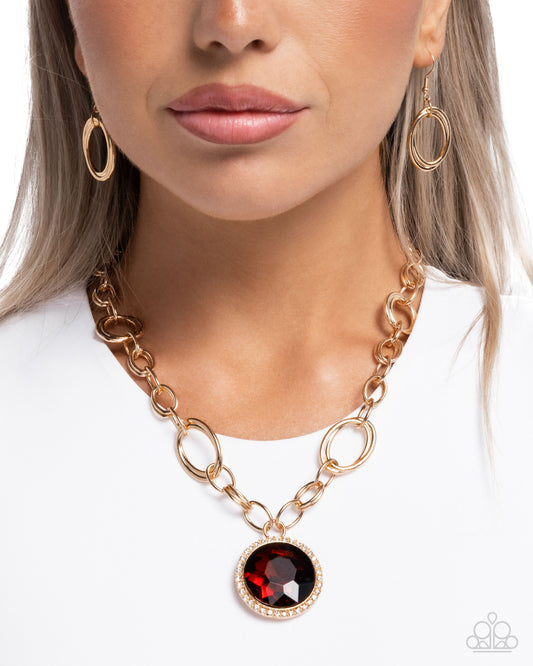 Sophisticated Statement - Brown necklace -coming soon