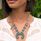 Rustic Route - Blue necklace