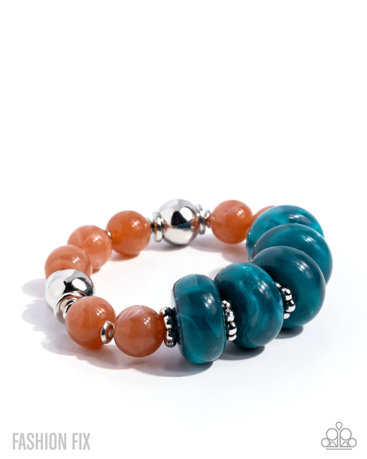 Bright Broadcast - Blue bracelet