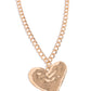 Hammered Heartthrob - Gold necklace -coming soon