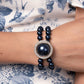 Conjunto de collar y pulsera azul Valioso Verdict con Lola