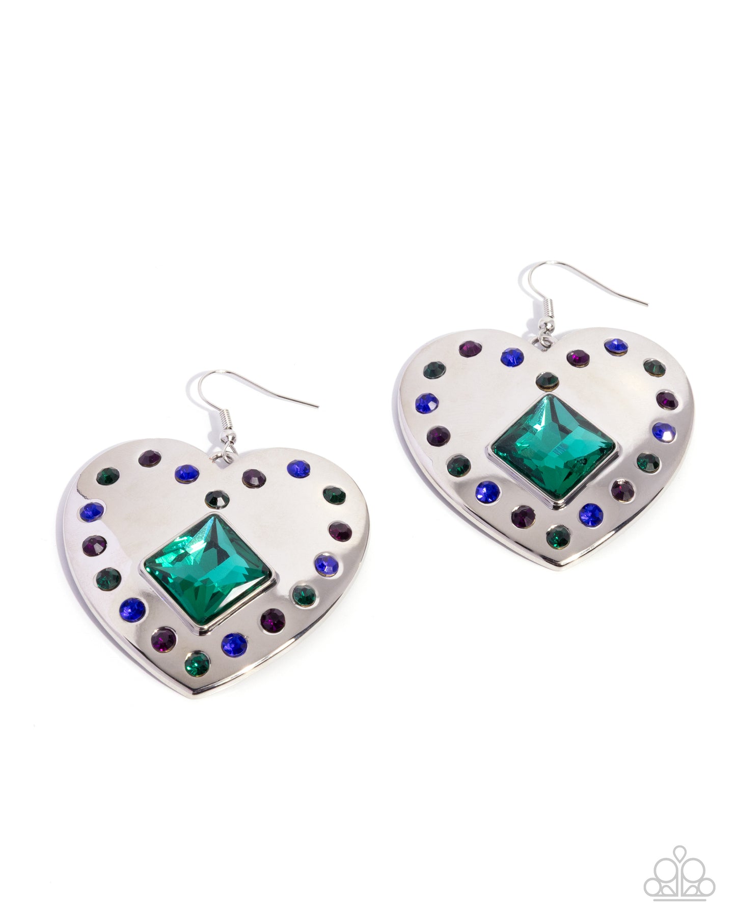 Lovely Lights - Green earrings