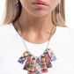 Pleasing Plaid - Red necklace-coming soon