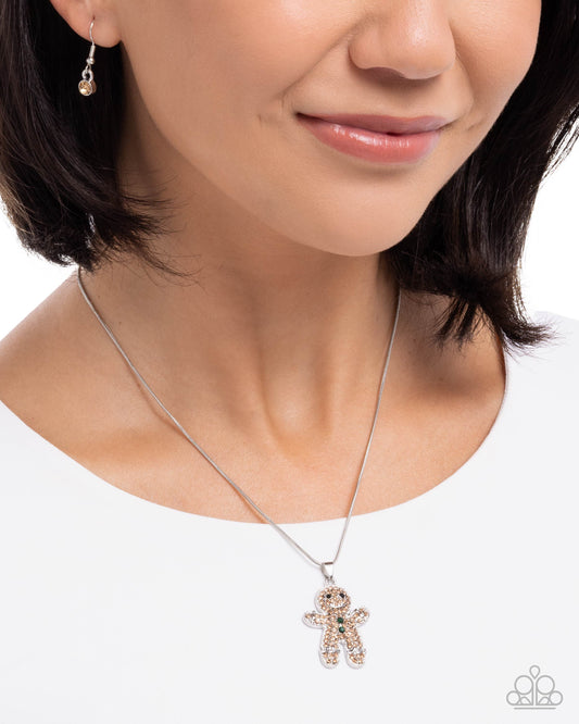 Gingerbread Glam - Brown necklace -coming soon💕 1 per order please💕