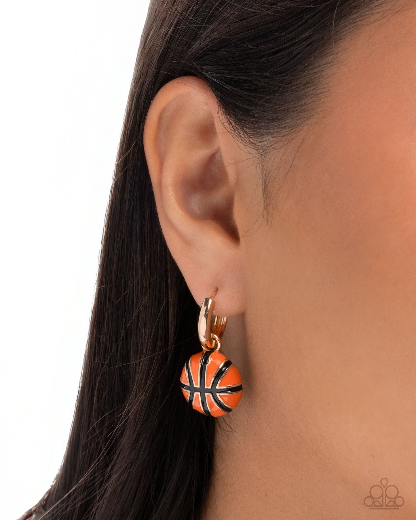 Adorable Airball - Gold earrings