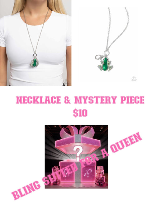 Necklace and mystery piece -set