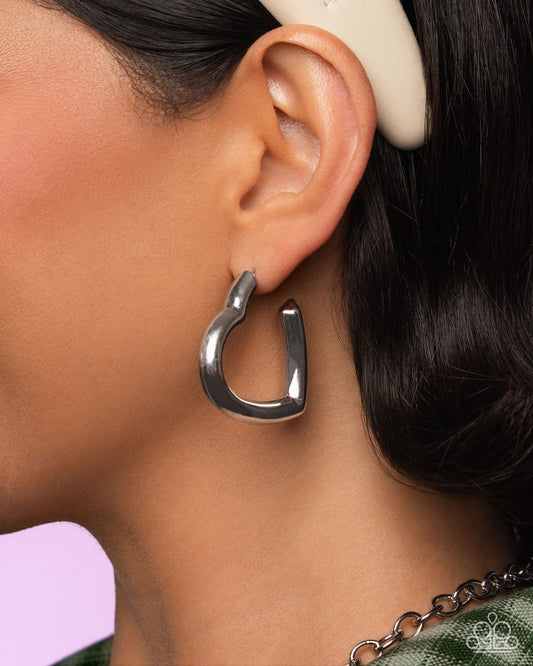 Local Attraction silver earrings-coming soon