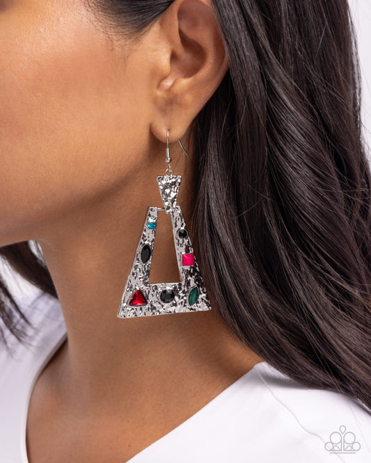Warped Wanderer black earrings-coming soon