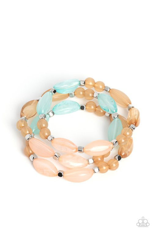 I bead you now multi necklace and bracelet set