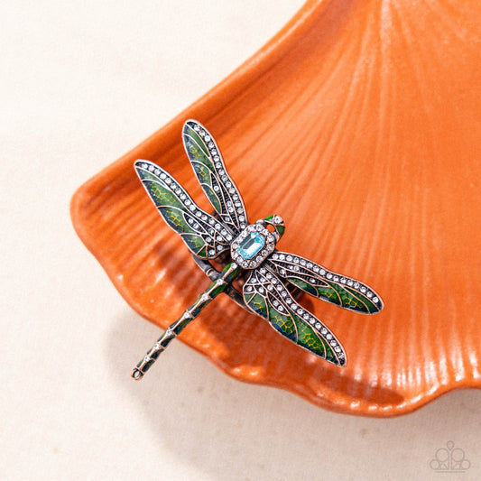 Dragonfly Delivery brass ring