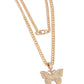 Aerial Arrangement-Gold necklace