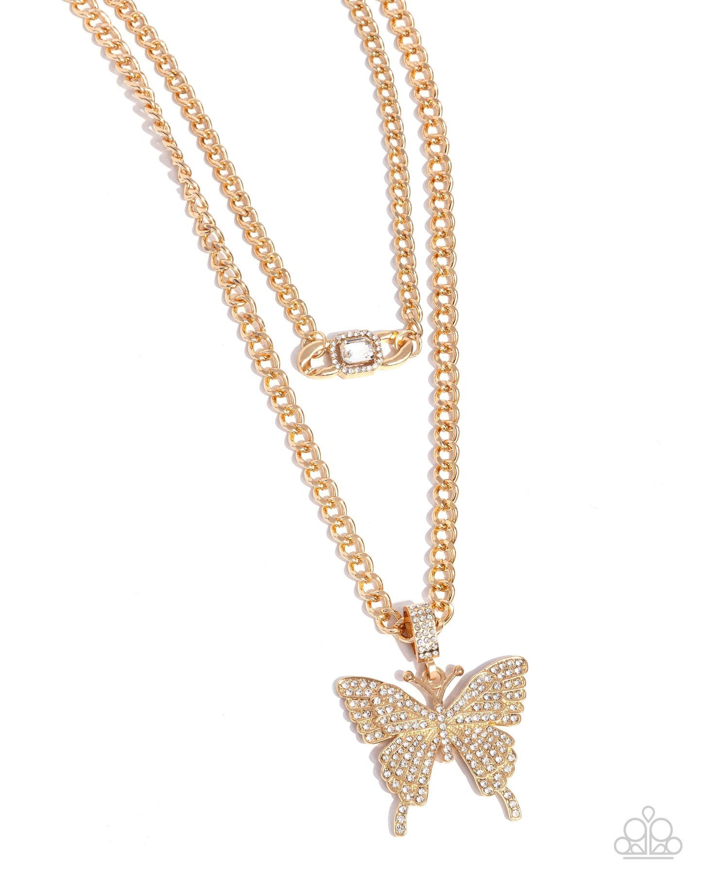 Aerial Arrangement-Gold necklace