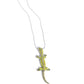 Salamander Statement green necklace