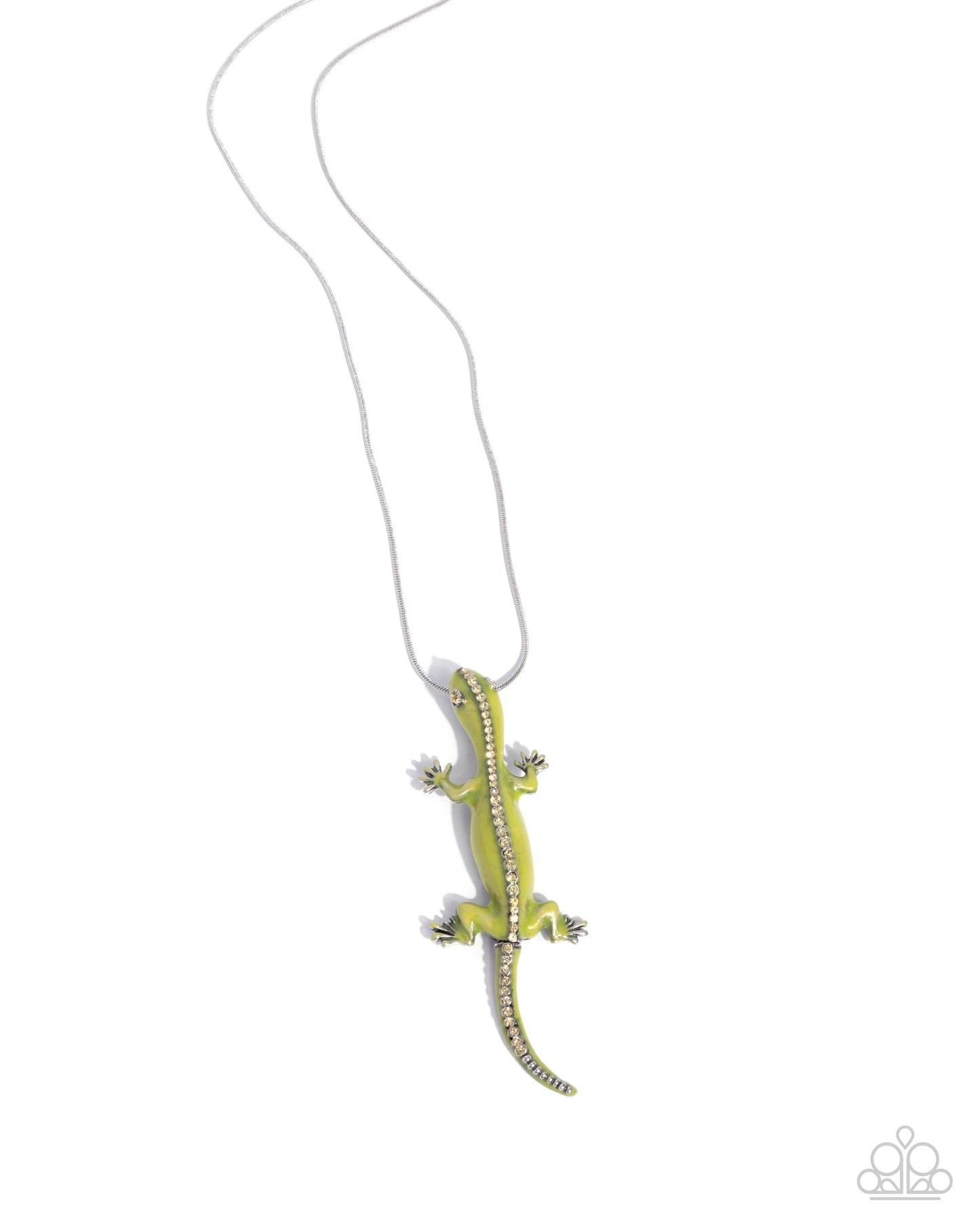 Salamander Statement green necklace