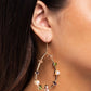 Dazzling Diversity Gold earrings