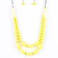 Sundae Shoppe yellow necklace