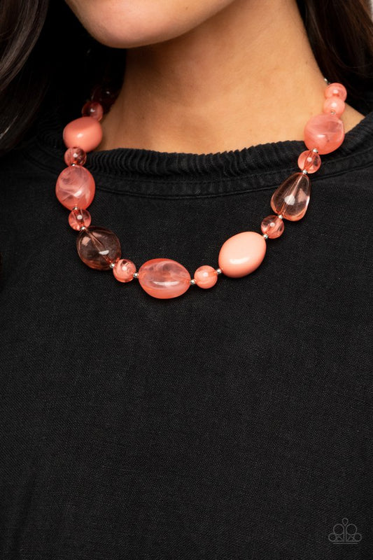 Necklace ~ Staycation Stunner - Orange