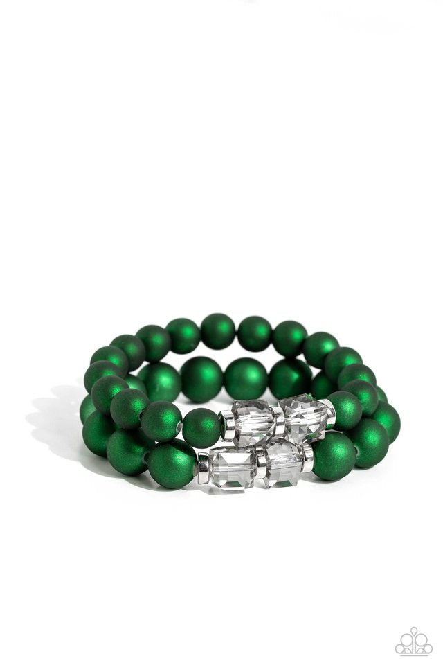 Green Goddess (sets only) Green necklace and bracelets