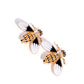 Blissful Bee-Gold earrings (clip on) coming soon
