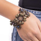 Bursting Bouquet-Brass Bracelet