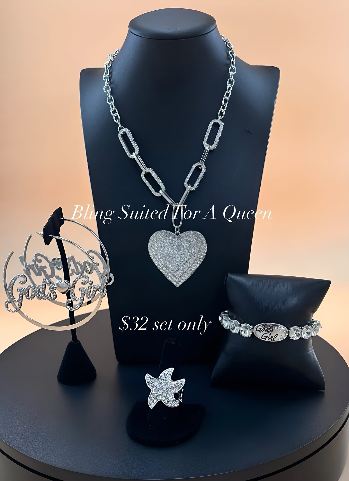God’s Girl Set only (set it up with Lola)