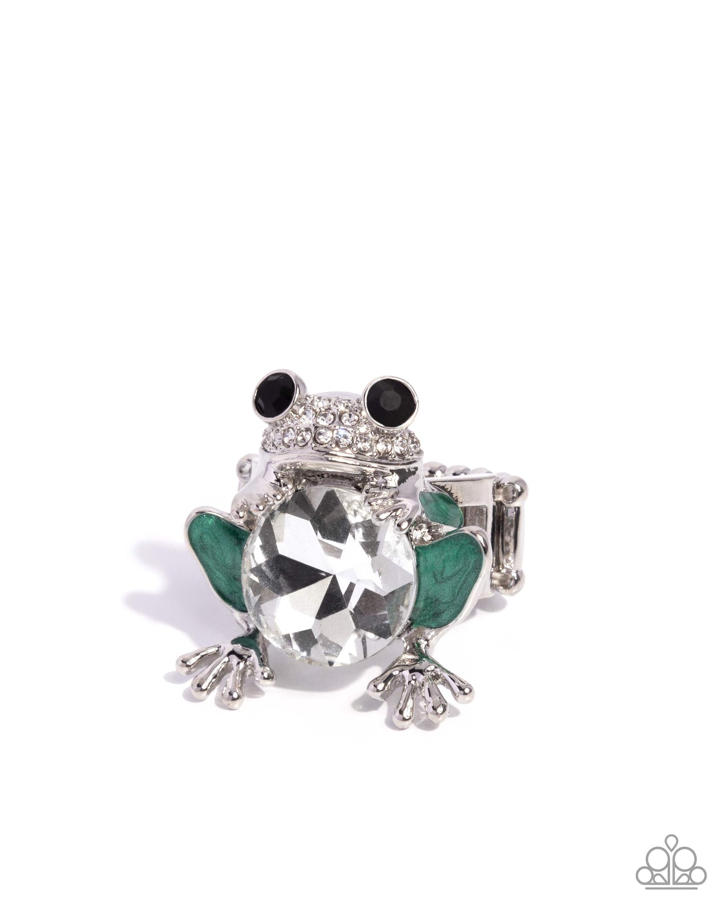 Frog Prince green ring