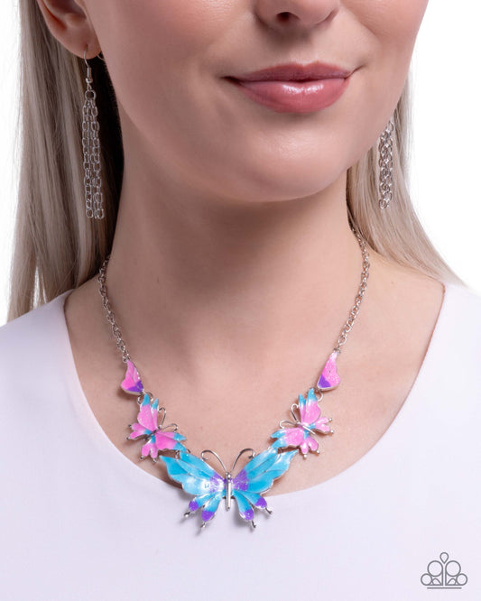Floating Feature multi necklace