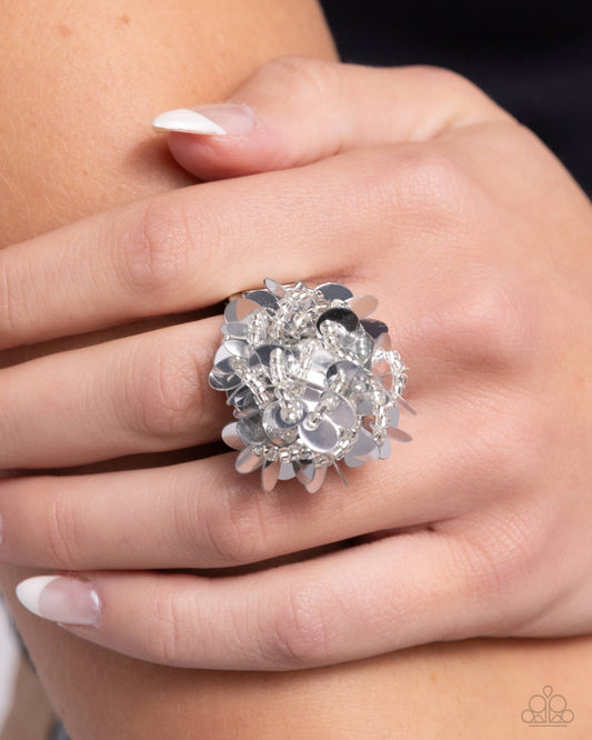 Dynamic Disco - Silver ring