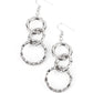 Shameless shine white earrings