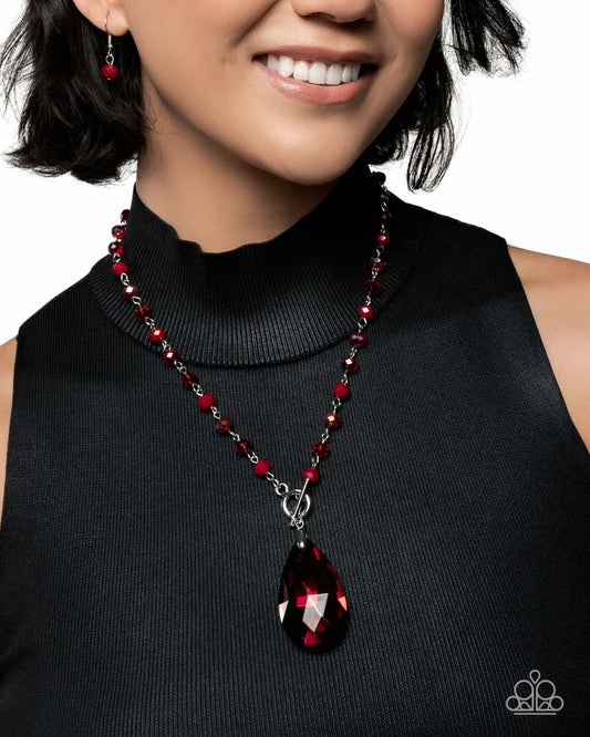 Life of the Party Oct 25’-coming soon -red necklace