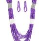 Let It BEAD - Collar morado