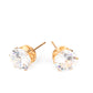 Just In TIMELESS - Gold earrings Blockbuster