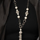 Designated Diva - White necklace Blockbuster