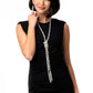 SCARFed for Attention - Silver necklace- Blockbuster