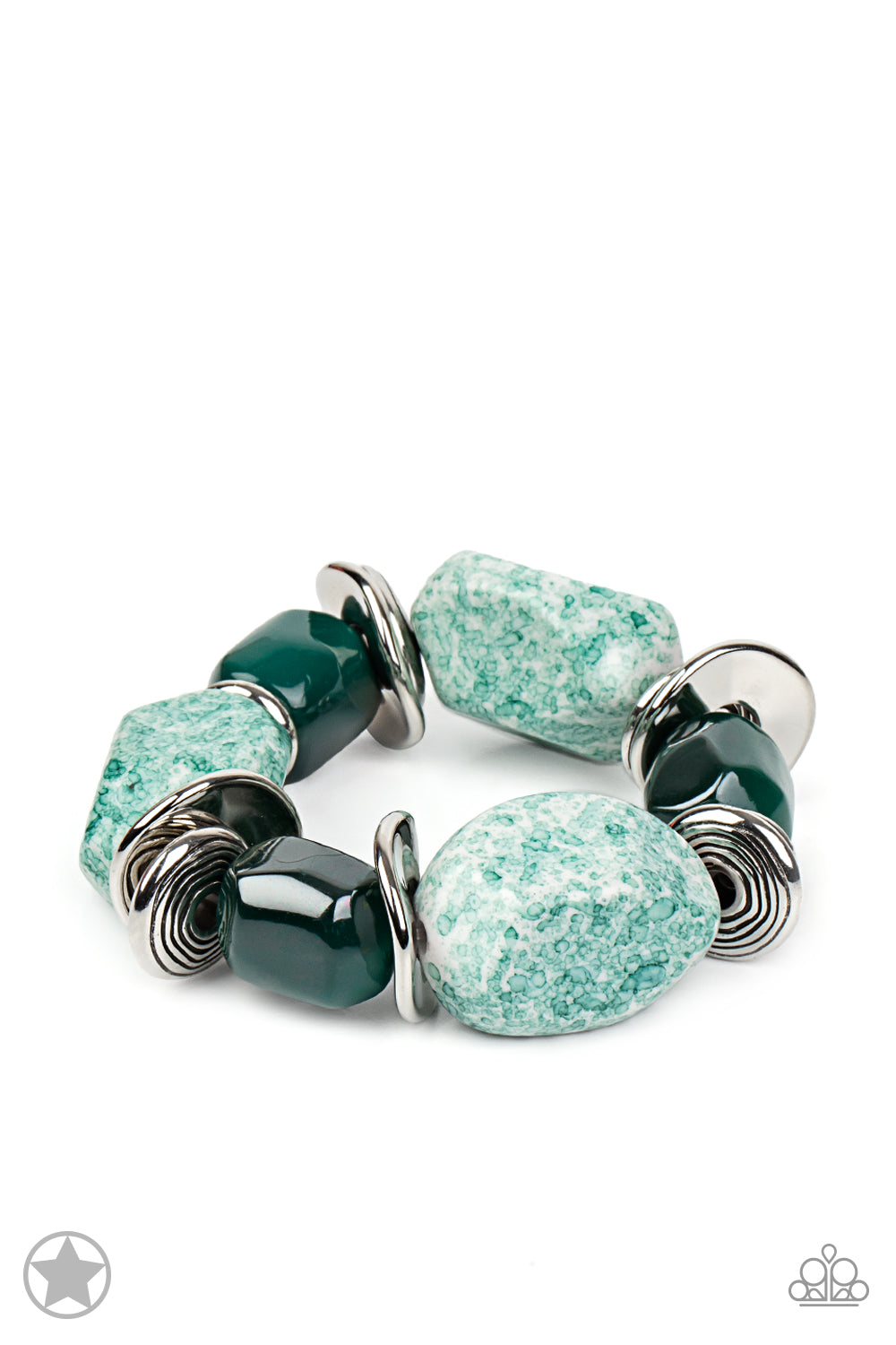 Glaze of Glory - Blue bracelet Blockbuster