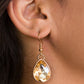 Show-Stopping Shimmer - Gold necklace