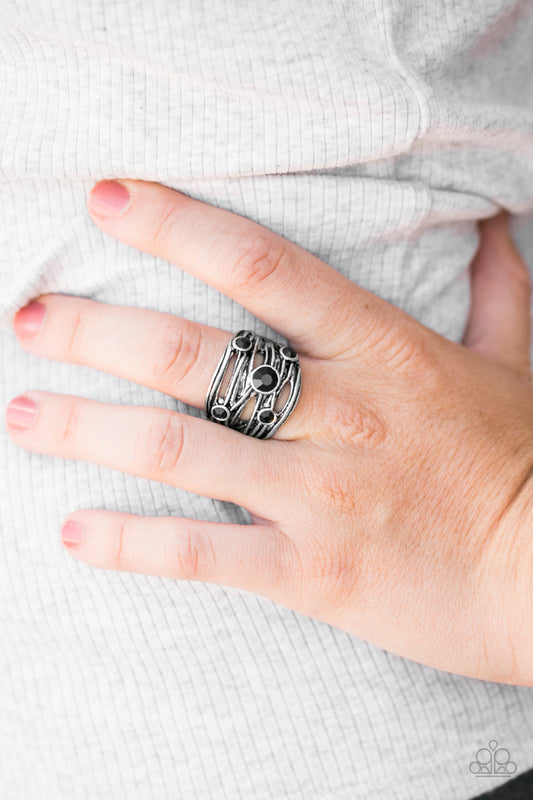 Sparkle Struck - Anillo negro