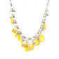 I Want To SEA The World - Yellow necklace- Vintage