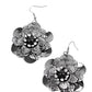 Midnight Garden black earrings