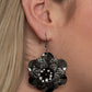 Midnight Garden black earrings