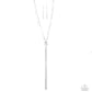 Forget Me KNOT - Silver necklace  -vintage