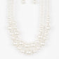 The More The Modest - White Necklace