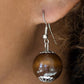 Effortlessly Everglades - Brown necklace
