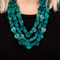 Barbados Bopper - Blue necklace